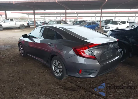 2018 Honda Civic Lx z USA, uszkodzony, nr VIN 2HGFC2F56JH564654
